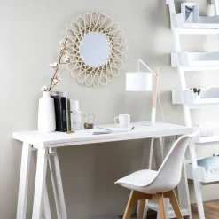 Aik Miroir 60d rotin naturel