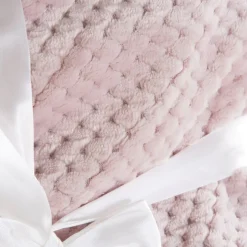 Alfie Couverture rose 130x170