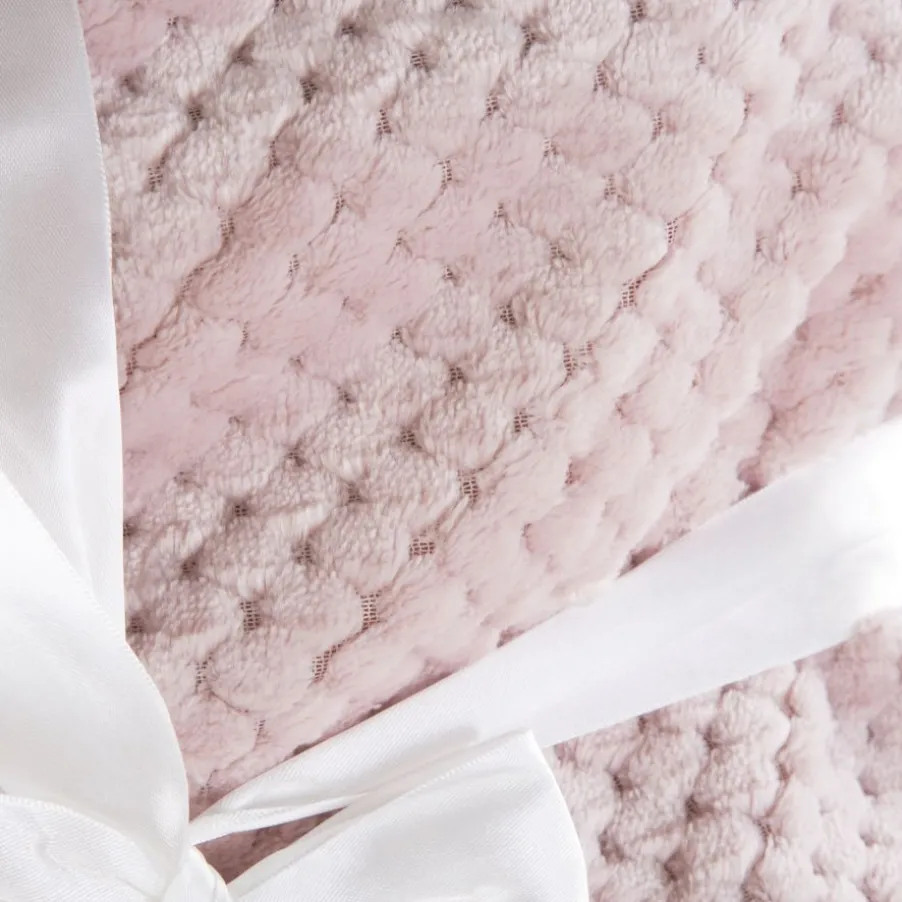 Alfie Couverture rose 130x170