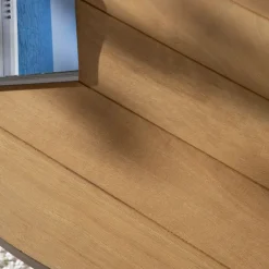 Amaia Table basse ronde en bois massif de manguier