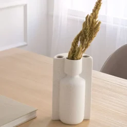 Anak Pot en céramique blanc