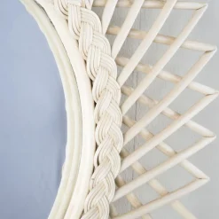 Angle Miroir 60d rotin naturel