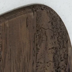 Autour Du cadre en bois recyclé