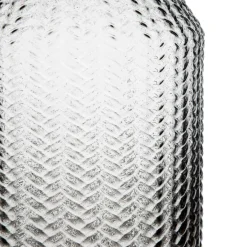 Bagy Vase en verre gris décoration