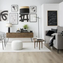 Baltic Meuble tv en bois massif et métal