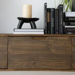 Baltic Meuble tv en bois massif et métal