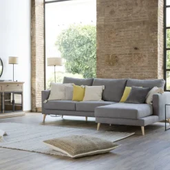 Boss Canapé d'angle droit gris