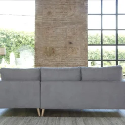 Boss Canapé d'angle droit gris