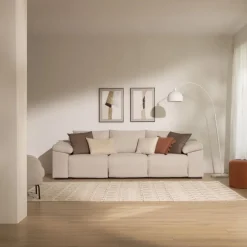 Bruni Canapé 4 places beige