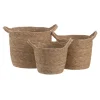 Caso Set 3 paniers en fibre naturelle