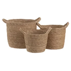 Caso Set 3 paniers en fibre naturelle