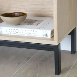 Coimbra étagère en bois et métal