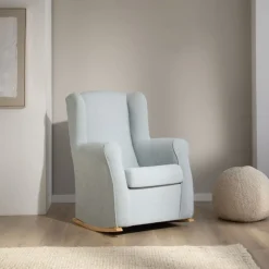 Danat Fauteuil &agrave; bascule bleu turquoise
