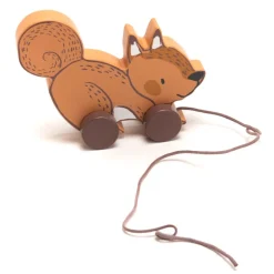 De L'écureuil décoratif en bois