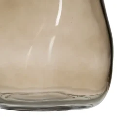 Defas Vase en verre taupe
