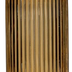 Denas Vase en verre brun