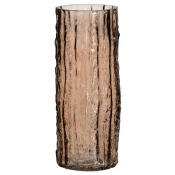 Depas Vase en verre marron