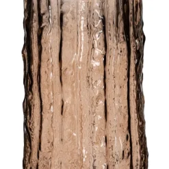 Depas Vase en verre marron