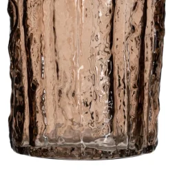 Depas Vase en verre marron