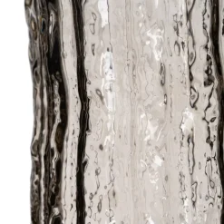 Deras Vase en verre gris