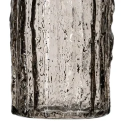 Deras Vase en verre gris
