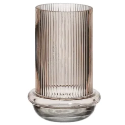 Detas Vase en verre brun