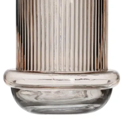 Detas Vase en verre brun