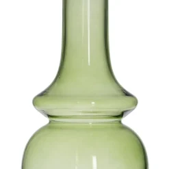Diros Vase en verre vert