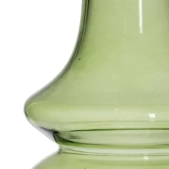 Diros Vase en verre vert