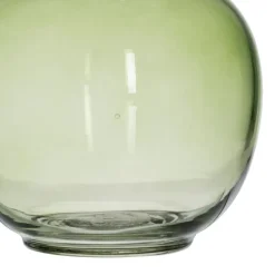 Diros Vase en verre vert