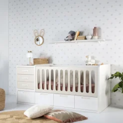 Doroty Berceau convertible avec tiroirs