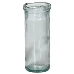 Dudas Vase en verre recyclé naturel