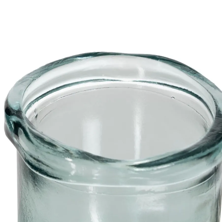 Dupas Vase en verre recyclé naturel