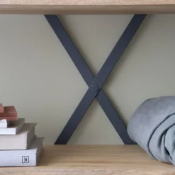 Eifel étagère en bois de manguier et métal 100