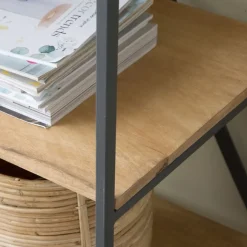 Eifel étagère en bois de manguier et métal 100