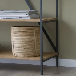 Eifel étagère en bois de manguier et métal 100