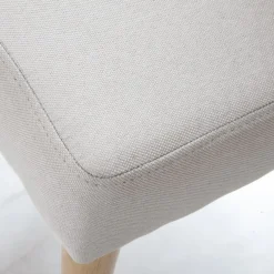 Elisa Chaise rembourrée beige