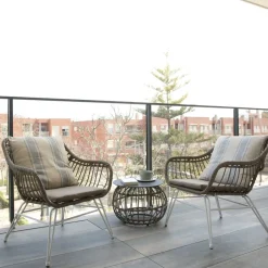 Ensemble Canapé, 2 fauteuils et table basse mattia