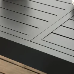 Ensemble Table kunes et 4 chaises mink tourmaline/grafito