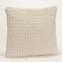 Fox Coussin gris chevron