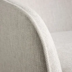 Gali Fauteuil beige avec pieds en métal