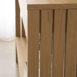 Haiku Meuble d'entrée avec espace de rangement en bois