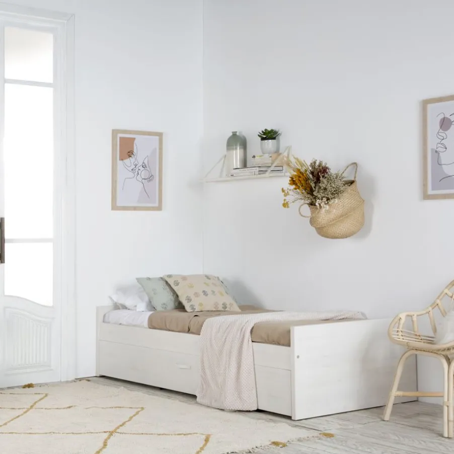 Hansel Lit superposé pour matelas de 90x190