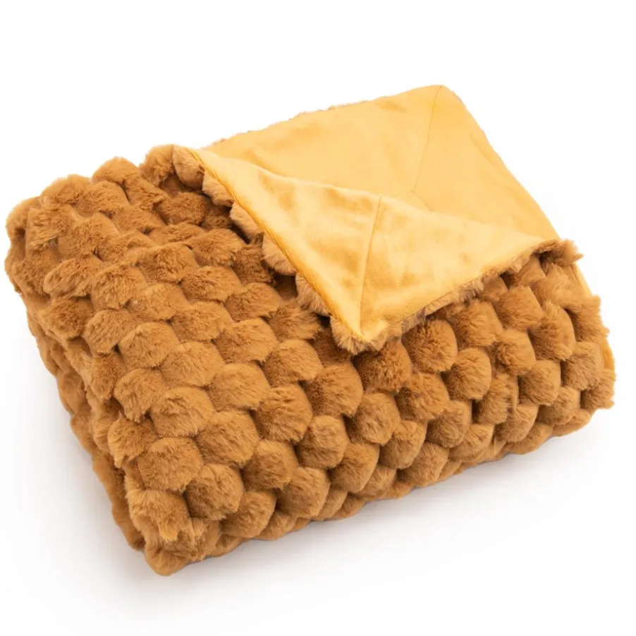 Henen Plaid de 130x170 en matière synthétique