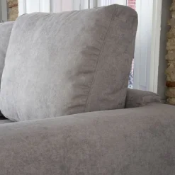 Jagger Canapé d'angle gauche 4 places gris