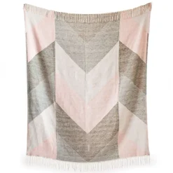 Jalas Couverture de 130x170 en matériau acrylique et synthétique