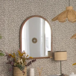 Kanat Miroir mural en bois