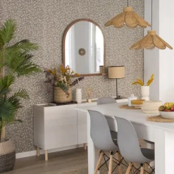 Kanat Miroir mural en bois