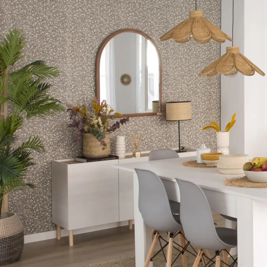 Kanat Miroir mural en bois