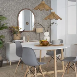 Kanat Miroir mural en bois